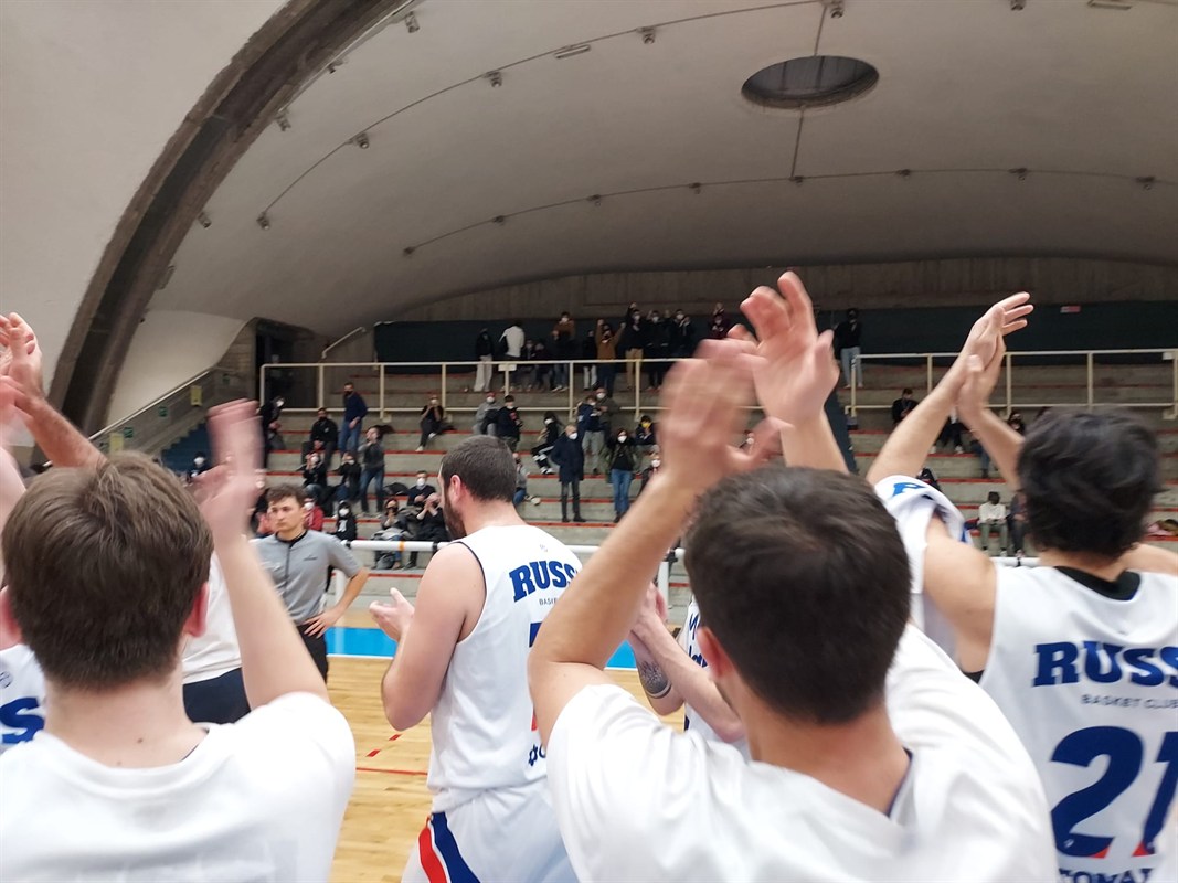 SERIE D: BASKET RUSSI VS SANT'AGATA 56-54